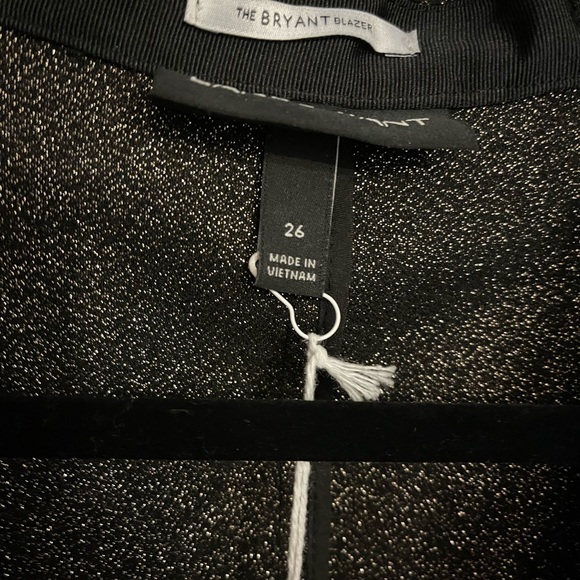 Lane Bryant Blazer, Black with Gold Specks, Size 26 - Picture 3 of 4